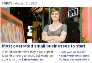 on yahoo small business this morning 3 of the 7 small business ideas ...