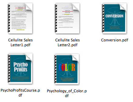 screen shot of copywriting course