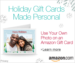 Personalized Holiday Gift Cards