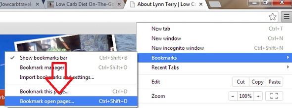 Bookmark All Tabs