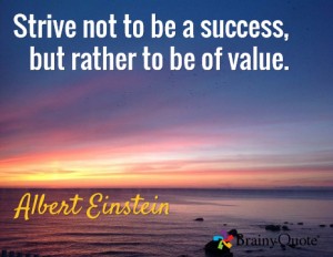Albert Einstein Success Quote