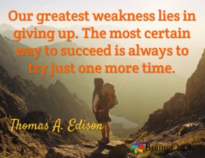 Thomas Edison Quote Graphics