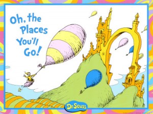 Dr Seuss Book Oh The Places You'll Go