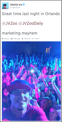 Vanilla Ice @ Marketing Mayhem Live in Orlando