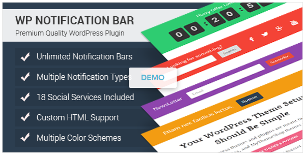 WP Notification Bar
