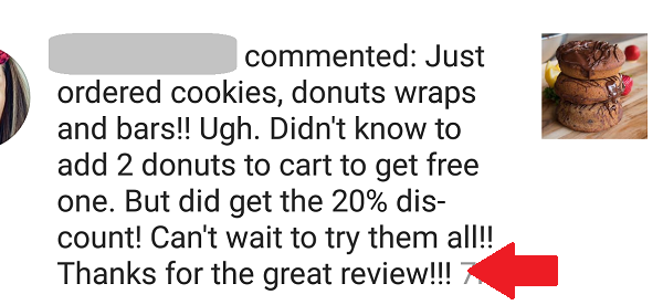 Instagram Product Reviews Response